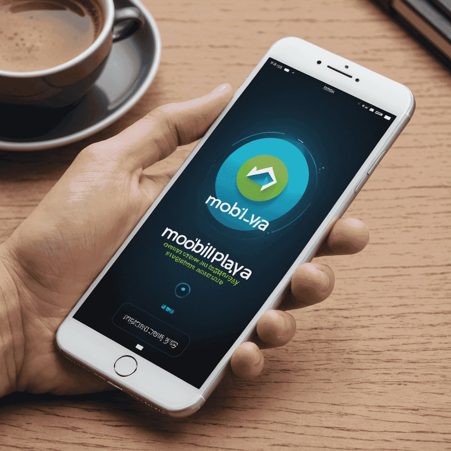 شعار موبيبلايا - شركة حلول الاتصالات المتنقلة