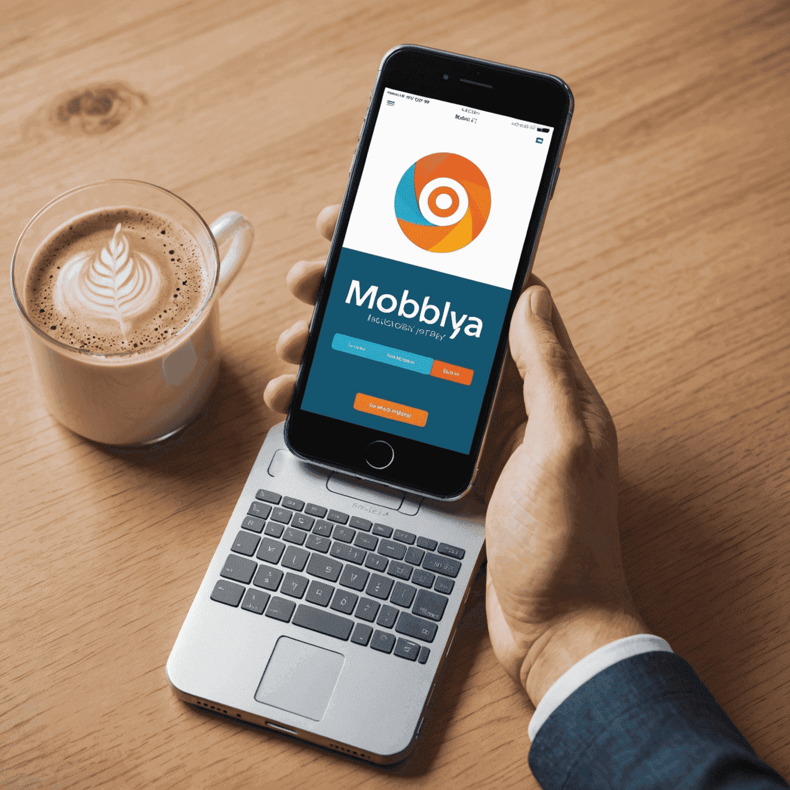 شعار موبيبلايا - شركة حلول الاتصالات المتنقلة
